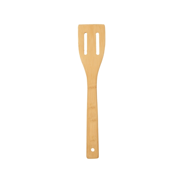 12" x 2 1/2" x 1/4" bamboo wood spatula with 5/16"... from ASI 74601 Calico