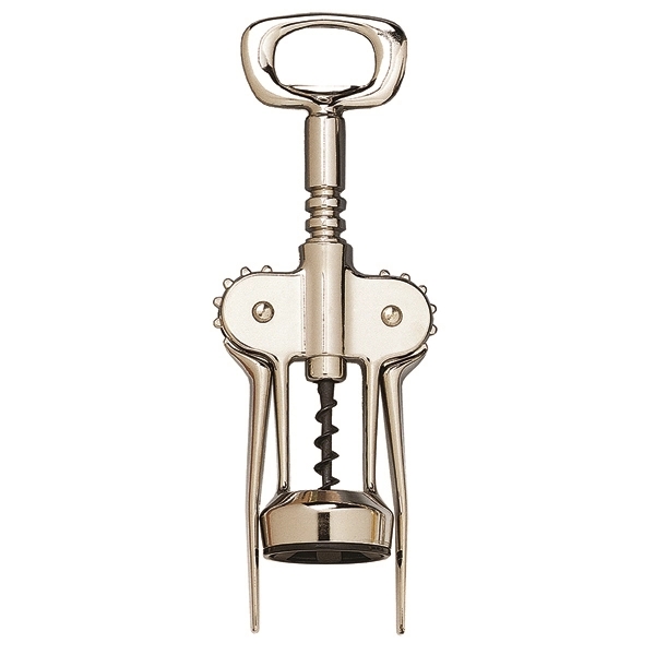 Deluxe 8 1/2" chrome-plated deluxe wing style corkscrew with auger worm.... from ASI 55450 Franmara Inc