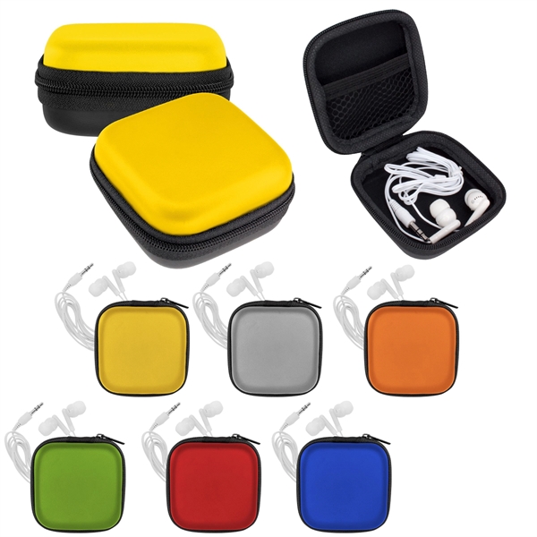 Two Tone Ear Bud Set... from ASI 30208 A P Specialties / AP Specialties