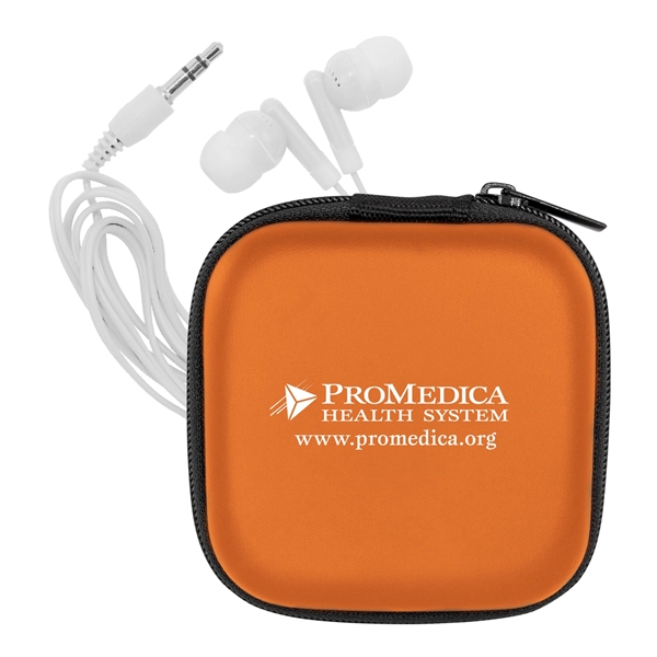 Two Tone Ear Bud Set... from ASI 30208 A P Specialties / AP Specialties