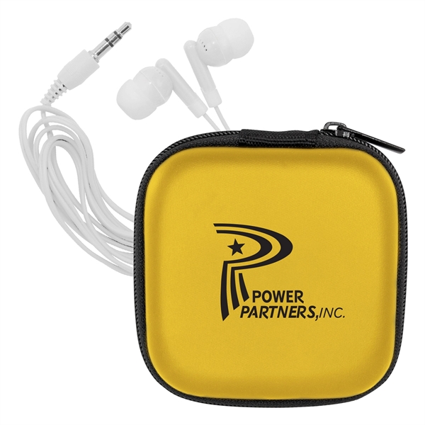 Two Tone Ear Bud Set... from ASI 30208 A P Specialties / AP Specialties