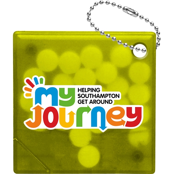 SQUARE MINT KEYRING... from ASI 30208 A P Specialties / AP Specialties