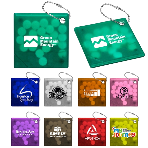SQUARE MINT KEYRING... from ASI 30208 A P Specialties / AP Specialties