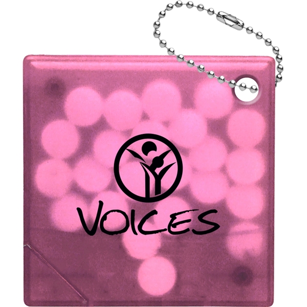 SQUARE MINT KEYRING... from ASI 30208 A P Specialties / AP Specialties