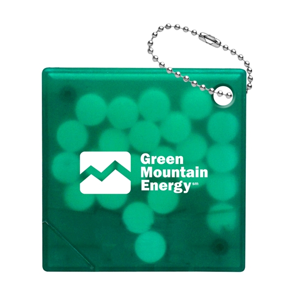 SQUARE MINT KEYRING... from ASI 30208 A P Specialties / AP Specialties