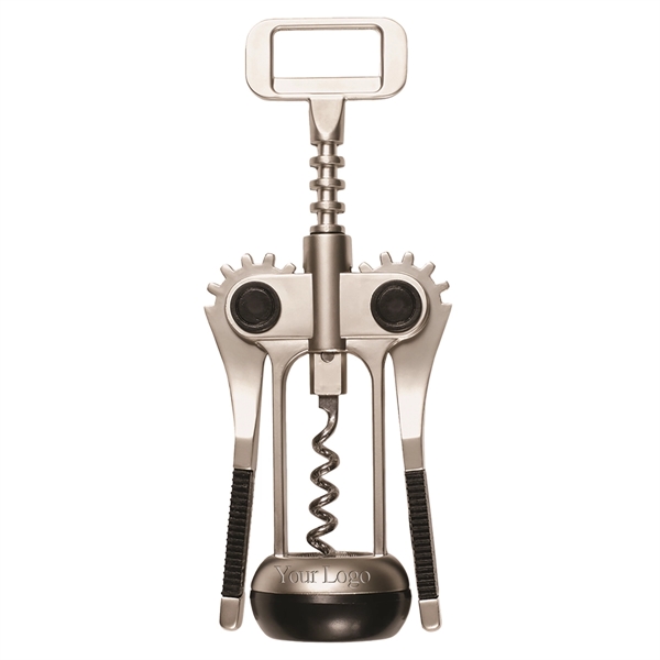 Customizable 7 1/4" stainless steel tavern wing style corkscrew.... from ASI 55450 Franmara Inc