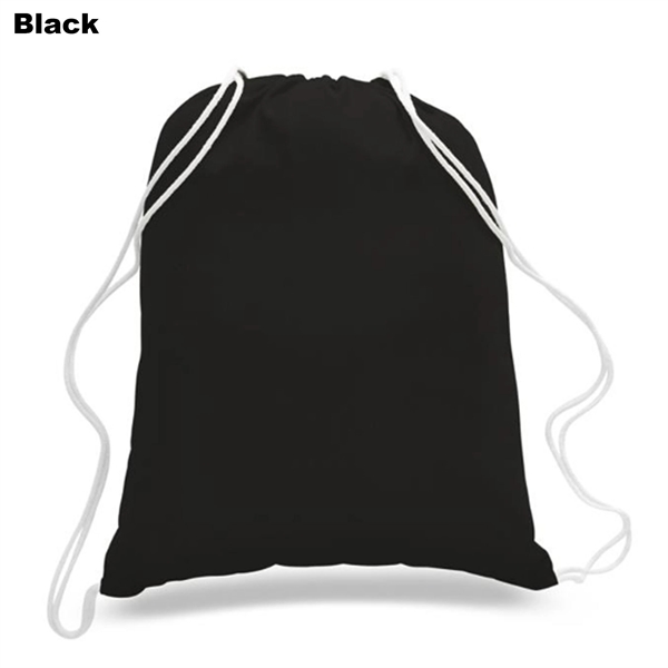 Colored promotional drawstring bag made of 6 oz. cotton canvas.... from ASI 39820 Opusline (Benmex) / Opus Line
