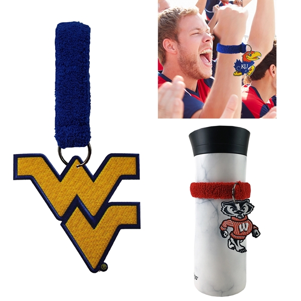 USA Made one side 4CP printed mascot spirit tag affixed to... from ASI 90160 Suntex Industries