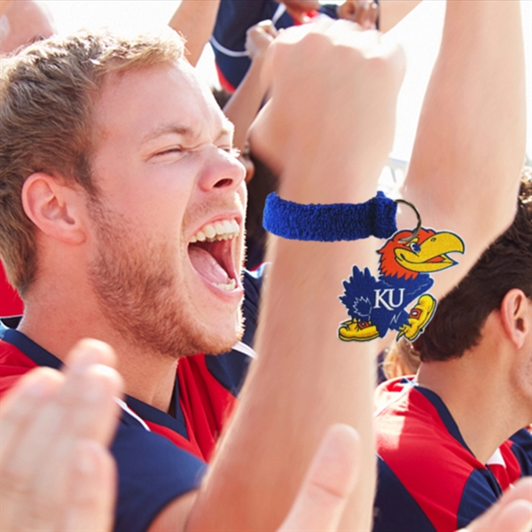 USA Made one side 4CP printed mascot spirit tag affixed to... from ASI 90160 Suntex Industries