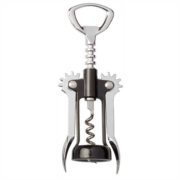 Customizable 6 5/8" stainless steel tavern wing style corkscrew.... from ASI 55450 Franmara Inc