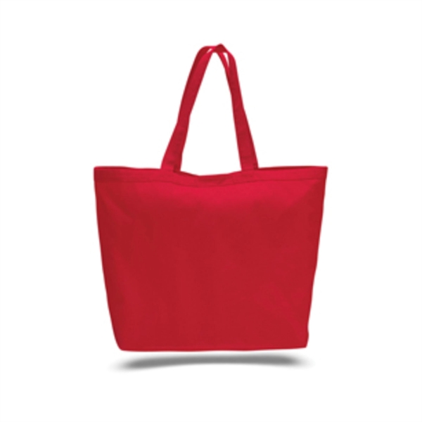 12 oz. cotton canvas tote bag with closure and 24" handles.... from ASI 39820 Opusline (Benmex) / Opus Line