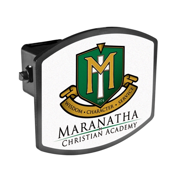 Hitch cover made of durable ABS plastic, fits most 2" receivers.... from ASI 77280 Pepco Poms / Pepco Poms