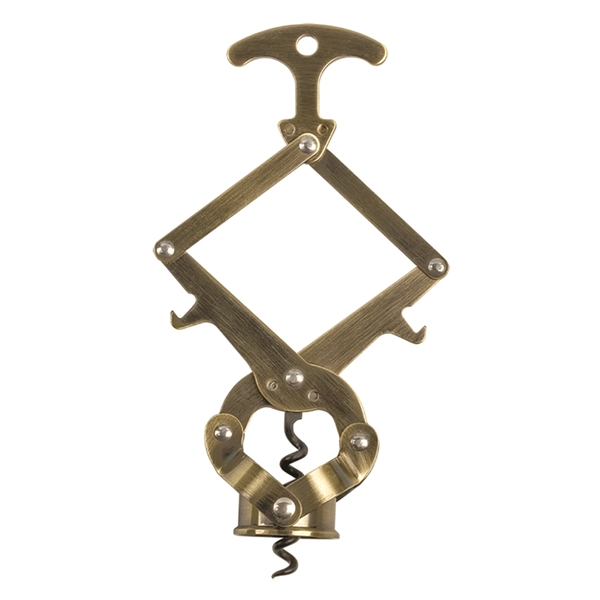 Concertina-type corkscrew with an antique finish. Extends to 8 1/4".... from ASI 55450 Franmara Inc