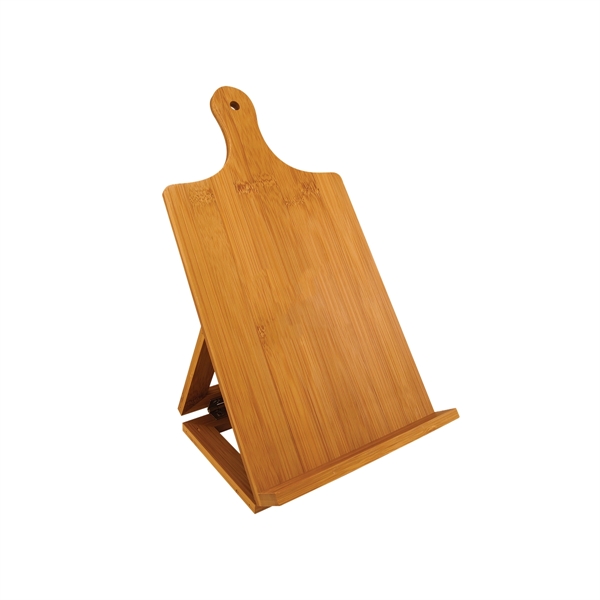 7.25" x 13.5" x 0.375" bamboo wood standing chef's easel.... from ASI 74601 Calico