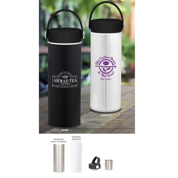 Sonoma 17oz. Stainless Steel Exterior with Ceramic Interior.... from ASI 46755 Cosmo Promos