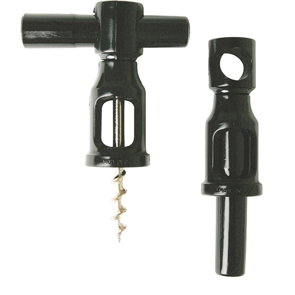 Two-piece picnic corkscrew is made in Italy.... from ASI 55450 Franmara Inc