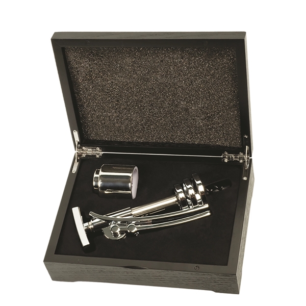 Customizable 3 1/4" x 6 3/4" stainless steel corkscrew and 2"... from ASI 55450 Franmara Inc