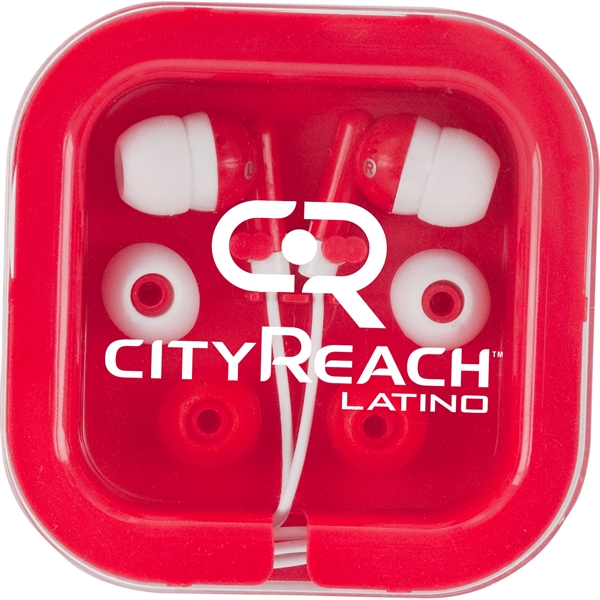 Brightly Colored Ear Buds... from ASI 30208 A P Specialties / AP Specialties