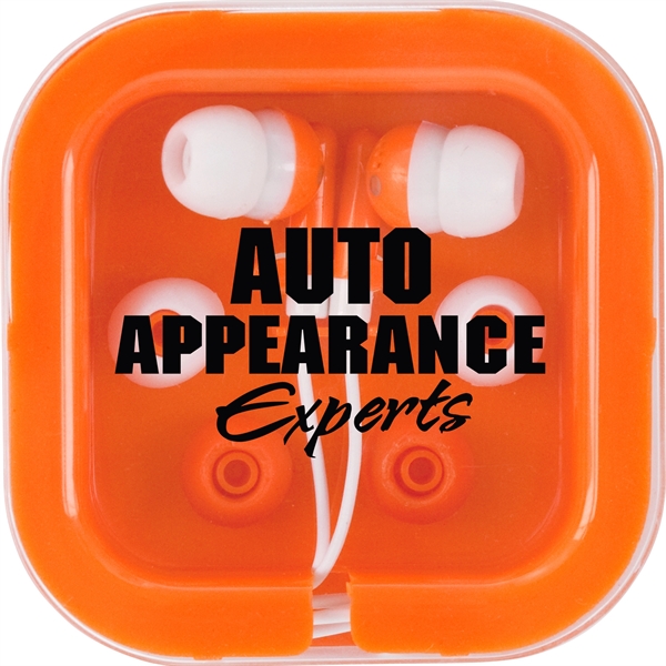 Brightly Colored Ear Buds... from ASI 30208 A P Specialties / AP Specialties