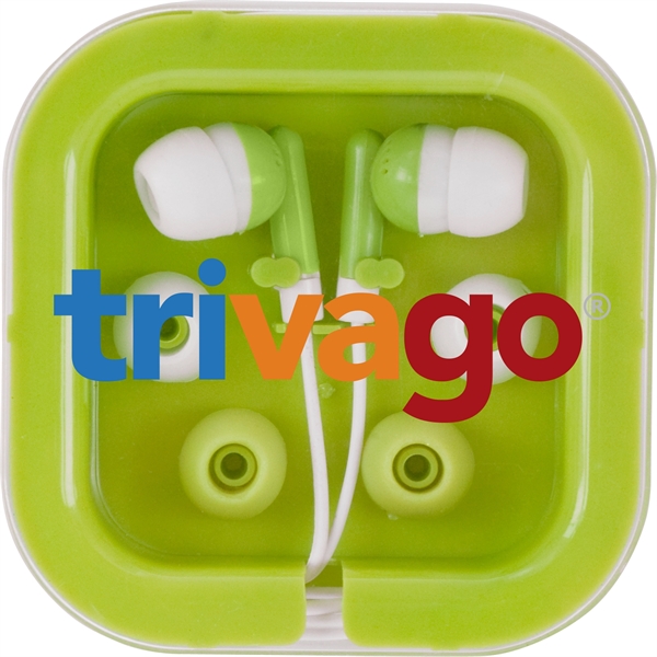 Brightly Colored Ear Buds... from ASI 30208 A P Specialties / AP Specialties