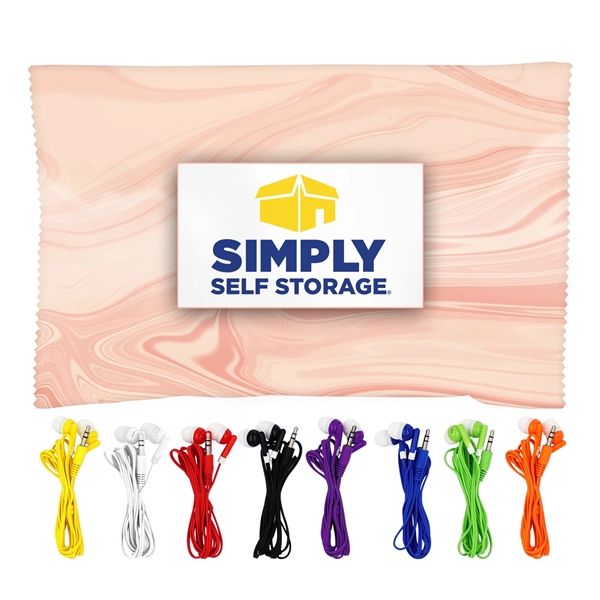 Rose Wrapped Ear Bud Set... from ASI 30208 A P Specialties / AP Specialties