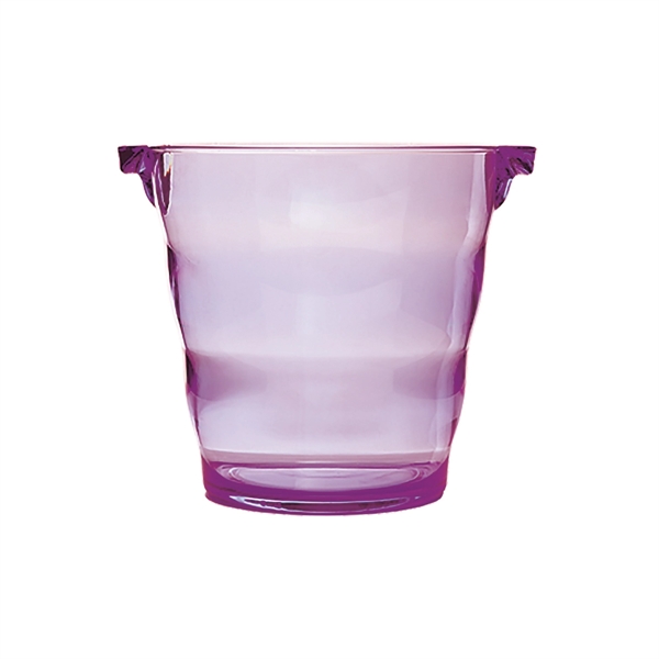 Acrylic wine cooler with slight wave undulations.... from ASI 55450 Franmara Inc