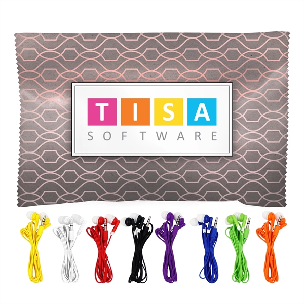 Twist Wrapped Up Ear Bud Set... from ASI 30208 A P Specialties / AP Specialties