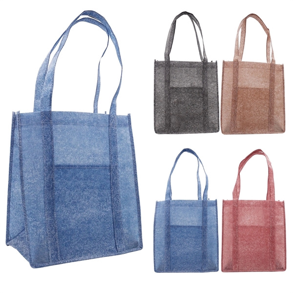STONE GROCERY TOTE... from ASI 30208 A P Specialties / AP Specialties