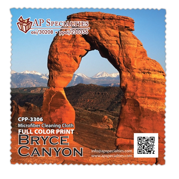 Mircofiber Cleaning Cloth... from ASI 30208 A P Specialties / AP Specialties