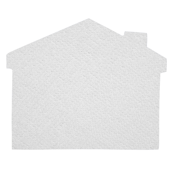 House Shaped Microfiber Cleaning Cloth... from ASI 30208 A P Specialties / AP Specialties