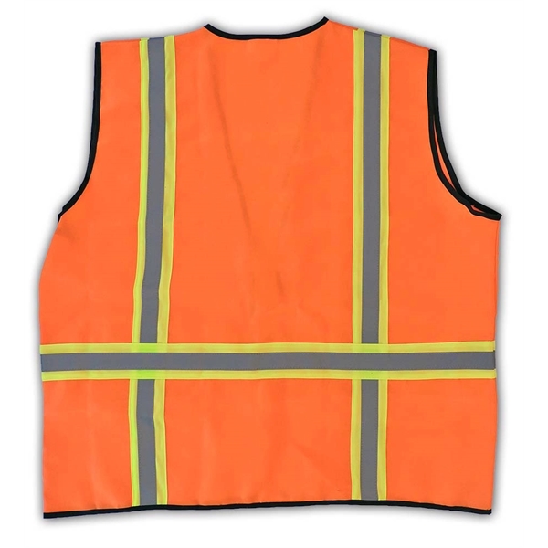Deluxe safety vest with 4 pen pockets and 3 additional front... from ASI 41630 Brave USA / Brave USA