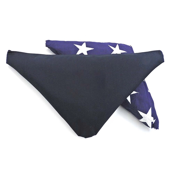 Tribute memorial flag storage bag fits standard 5 x 9.5' casket... from ASI 41630 Brave USA