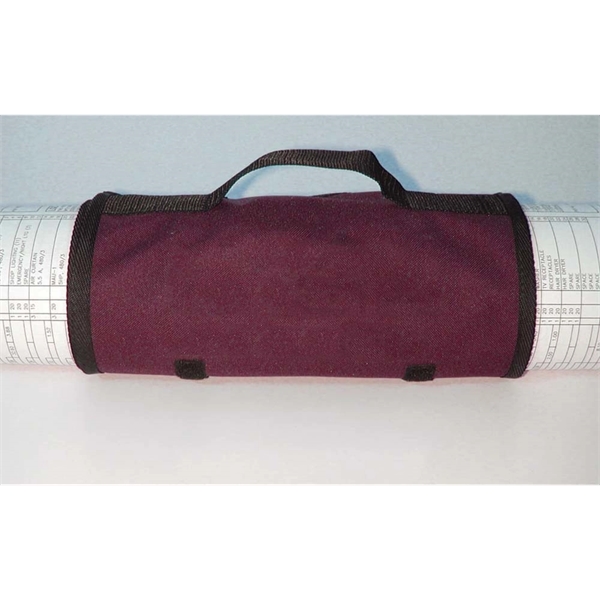 Large blueprint and plan organizer with hook-and-loop closure and carry handle.... from ASI 41630 Brave USA / Brave USA