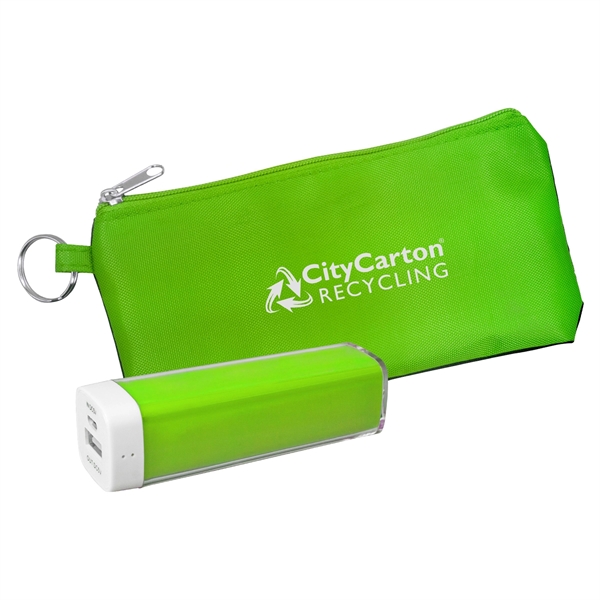 COLORFUL POWER BANK SET... from ASI 30208 A P Specialties / AP Specialties