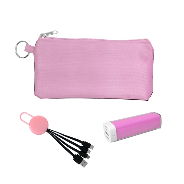 COLORFUL POWER BANK CABLE SET... from ASI 30208 A P Specialties / AP Specialties