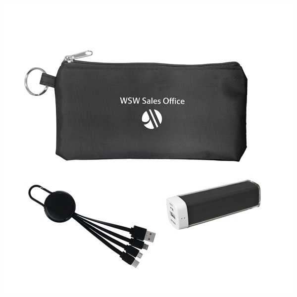 COLORFUL POWER BANK CABLE SET... from ASI 30208 A P Specialties / AP Specialties