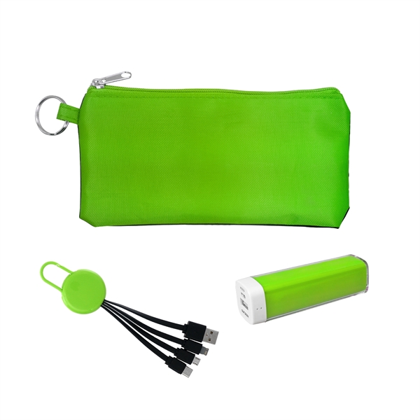 COLORFUL POWER BANK CABLE SET... from ASI 30208 A P Specialties / AP Specialties