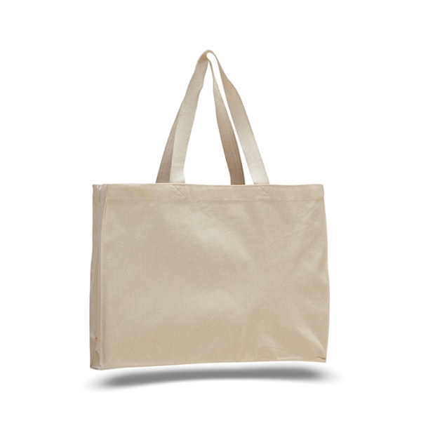 12 oz. gusset tote bag is made of cotton canvas.... from ASI 39820 Opusline (Benmex) / Opus Line