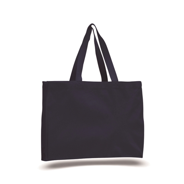12 oz. gusset tote bag is made of cotton canvas.... from ASI 39820 Opusline (Benmex) / Opus Line