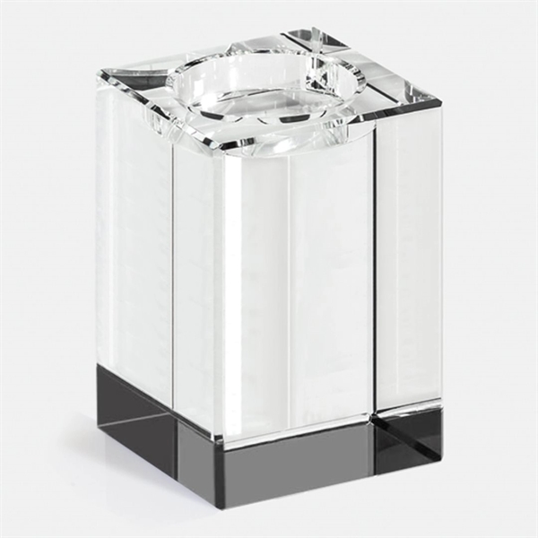 Optical crystal tower base.... from ASI 84592 St Regis Group / R S Owens & Co Inc