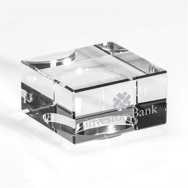 Optical crystal tower base.... from ASI 84592 St Regis Group / R S Owens & Co Inc