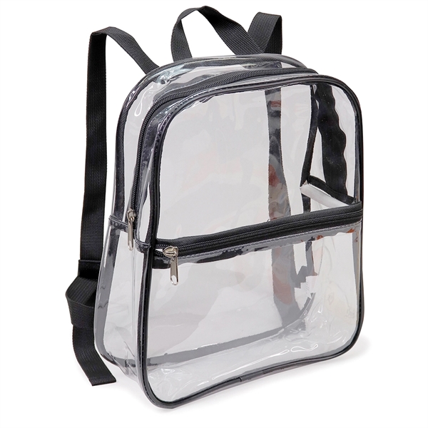 Translucent Clear Backpack constructed of 0.3 mm heavy duty translucent PVC.... from ASI 40544 Binaco / Binaline
