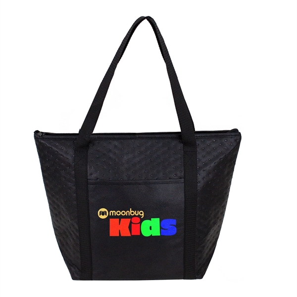 Insulated Zipper Cooler Tote constructed of 90+GSM Non-Woven Polypropylene.... from ASI 40544 Binaco / Binaline