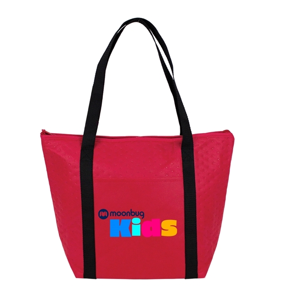 Insulated Zipper Cooler Tote constructed of 90+GSM Non-Woven Polypropylene.... from ASI 40544 Binaco / Binaline