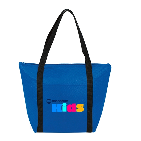 Insulated Zipper Cooler Tote constructed of 90+GSM Non-Woven Polypropylene.... from ASI 40544 Binaco / Binaline
