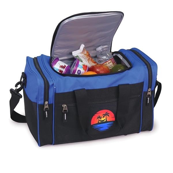 Insulated Cooler Duffel Bag is a having lightweight, durable 600D polyester... from ASI 40544 Binaco / Binaline