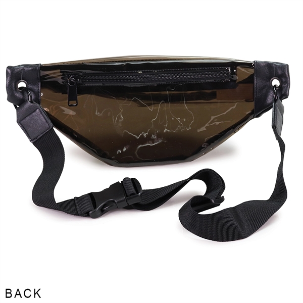 Translucent Black Fanny Pack constructed of 0.3 mm heavy duty water... from ASI 40544 Binaco / Binaline