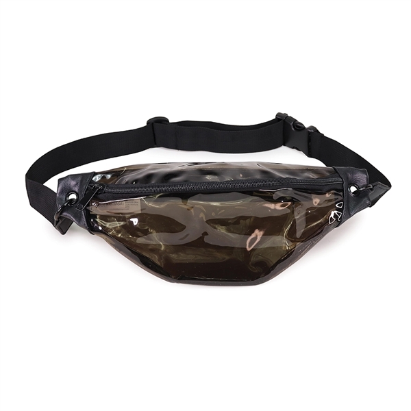Translucent Black Fanny Pack constructed of 0.3 mm heavy duty water... from ASI 40544 Binaco / Binaline