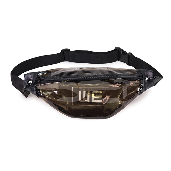 Translucent Black Fanny Pack constructed of 0.3 mm heavy duty water... from ASI 40544 Binaco / Binaline