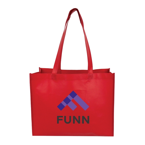 Conventional Medium Shopping Laminated Tote perfect for grocery shopping, picnics and... from ASI 40544 Binaco / Binaline